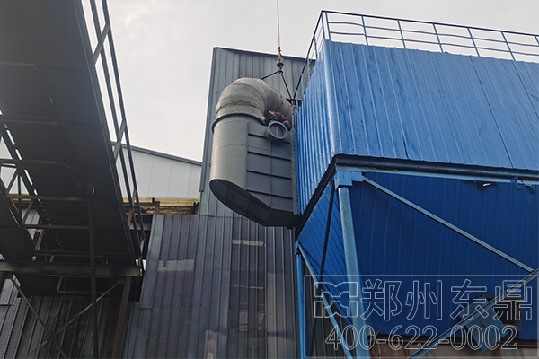 內蒙古煤泥烘干機除塵設備安裝現場 內蒙古煤泥烘干機除塵設備安裝現場