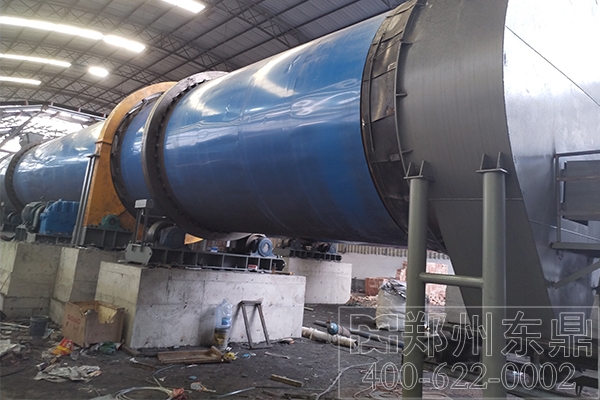 寧夏煤泥烘干機(jī)項(xiàng)目安裝實(shí)拍現(xiàn)場(chǎng)