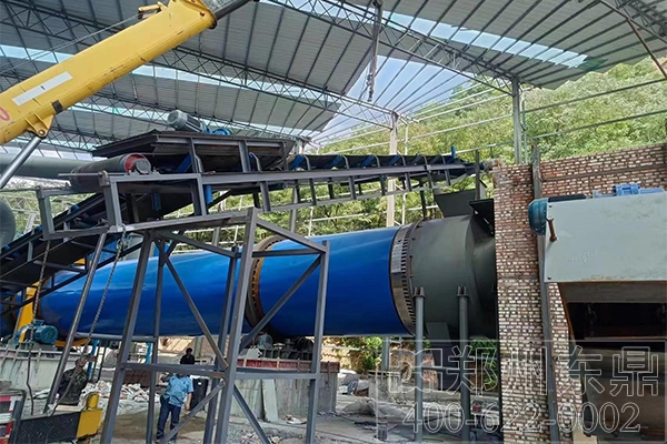 陜西咸陽煤泥烘干機項目安裝實拍現(xiàn)場 陜西咸陽煤泥烘干機項目安裝實拍現(xiàn)場