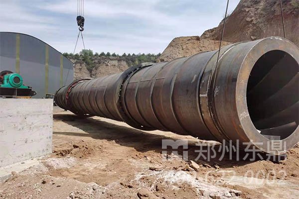 煤泥烘干機(jī)設(shè)備安裝現(xiàn)場(chǎng)