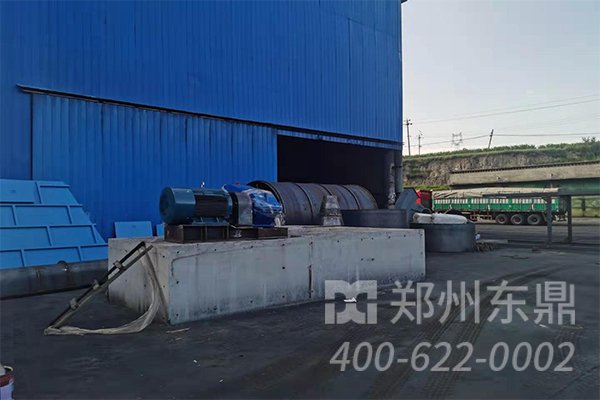 煤泥烘干機(jī)安裝現(xiàn)場