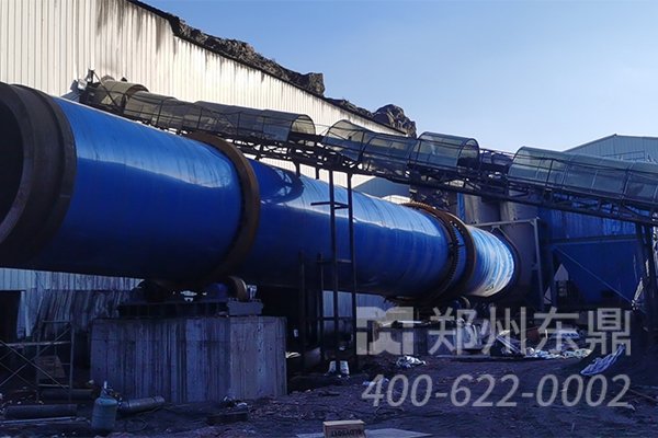 山西大同煤泥烘干機(jī)設(shè)備安裝現(xiàn)場(chǎng)